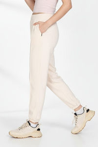 Zivame Knit Cotton Loungewear Bottom - Butter Cream — thumbnail 4
